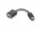 Cable Adapter: Display Port(M) to VGA(F) 10/15cm, Passive Cable Adapter: Display Port(M) to VGA(F) 10/15cm, Passive