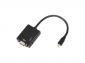 Cable Adapter : Micro HDMI(M) to VGA(F) + 3.5MM Audio / Video 15CM Cable Adapter : Micro HDMI(M) to VGA(F) + 3.5MM Audio / Video 15CM