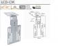 LCD Under Cabinet Mount Bracket Vesa 50/75/100mm up to 23" LCD Under Cabinet Mount Bracket Vesa 50/75/100mm up to 23"