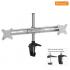 Dual Monitor Mount w/Arm & Desk Clamp VESA 75/100mm Up to 27" Dual Monitor Mount w/Arm & Desk Clamp VESA 75/100mm Up to 27"