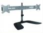 Free Standing Dual Horizontal LCD Monitors Stand from 13-24" Free Standing Dual Horizontal LCD Monitors Stand from 13-24"