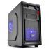 <b>Mini-Tower Case</b>: Smarter with 2x 120mm Blue LED Fan, USB 2.0 + USB 3.0, 1x 5.25" DVD Bay, 2x HDD, 1x Floppy drive bay, Supports: mATX/mini-ITX <b>Mini-Tower Case</b>: Smarter with 2x 120mm Blue LED Fan, USB 2.0 + USB 3.0, 1x 5.25" DVD Bay, 2x HDD, 1x Floppy drive bay, Supports: mATX/mini-ITX