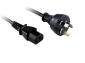 Power Cable: 3 PIN AUS Mains (MALE) - PC Power (IEC C13 FEMALE) 1/1.8m Power Cable: 3 PIN AUS Mains (MALE) - PC Power (IEC C13 FEMALE) 1/1.8m