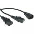 Power Cable: IEC C14 (MALE) - 2x IEC C13 (FEMALE) 1.8M Power Cable: IEC C14 (MALE) - 2x IEC C13 (FEMALE) 1.8M