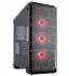 <b>Mid-Tower Case</b>: Crystal 570X RGB - Red<BR>3x 120mm RGB-LED Fans, 2x USB 3.0, 4x Tempered Glass Panels, Supports: ATX/mATX/mini-ITX <b>Mid-Tower Case</b>: Crystal 570X RGB - Red<BR>3x 120mm RGB-LED Fans, 2x USB 3.0, 4x Tempered Glass Panels, Supports: ATX/mATX/mini-ITX