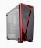 <b>Mid-Tower Case</b>: Carbide SPEC-04 Tempered Glass - Black/Red<BR>1x 120mm Red-LED Fan, 1x USB 3.0, 1x USB 2.0, Tempered Glass Side Panel, Supports: ATX/mATX/mini-ITX <b>Mid-Tower Case</b>: Carbide SPEC-04 Tempered Glass - Black/Red<BR>1x 120mm Red-LED Fan, 1x USB 3.0, 1x USB 2.0, Tempered Glass Side Panel, Supports: ATX/mATX/mini-ITX