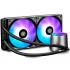 Liquid CPU Cooler : Castle 280RGB LED Liquid Cooler, 2x 140mm Fan PWM Control, LGA2066/2011/LGA1366/LGA115X - TR4/AM4/AM3+/AM3/AM2+ Liquid CPU Cooler : Castle 280RGB LED Liquid Cooler, 2x 140mm Fan PWM Control, LGA2066/2011/LGA1366/LGA115X - TR4/AM4/AM3+/AM3/AM2+