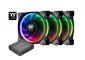 <b>140mm Case Fan</b>: Riing Plus 14 LED RGB Radiator Fan TT Premium Edition (Fan x3, Controller x1) <b>140mm Case Fan</b>: Riing Plus 14 LED RGB Radiator Fan TT Premium Edition (Fan x3, Controller x1)