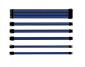 <b>PSU Accessories</b>: Sleeved Extension Cable Kit - Blue & Black<BR>1x ATX (24 Pin), 1x CPU (4+4 Pin), 2x PCI-E (6 pin), 2x PCI-E (8 Pin) <b>PSU Accessories</b>: Sleeved Extension Cable Kit - Blue & Black<BR>1x ATX (24 Pin), 1x CPU (4+4 Pin), 2x PCI-E (6 pin), 2x PCI-E (8 Pin)