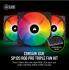 120mm Case Fan: SP120 Fan RGB PRO Triple Fan Kit with Lighting Node CORE, iCUE Software 120mm Case Fan: SP120 Fan RGB PRO Triple Fan Kit with Lighting Node CORE, iCUE Software