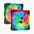 140mm Case Fan: QL140 RGB, ICUE, 4Pin PWM Fan 26dBA, 50.2 CFM, Two Pack 140mm Case Fan: QL140 RGB, ICUE, 4Pin PWM Fan 26dBA, 50.2 CFM, Two Pack