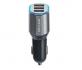 Car Charger: 3 Port Ultra Fast USB Car Charger, 5V/2.4A Total 5V/6.6A 33W MAX Car Charger: 3 Port Ultra Fast USB Car Charger, 5V/2.4A Total 5V/6.6A 33W MAX