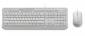 <b>Keyboard & Mouse:</b> Wired Desktop 600 White Keyboard and Mouse combo Retail Pack <b>Keyboard & Mouse:</b> Wired Desktop 600 White Keyboard and Mouse combo Retail Pack