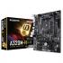 <b>A320 Micro-ATX:</b> A320 Socket AM4 <b>For AMD Ryzen Processors</B><BR>2x DDR4, 4x SATA 6Gb/s, USB 3.1, Gigabit LAN, DVI-D/HDMI <b>A320 Micro-ATX:</b> A320 Socket AM4 <b>For AMD Ryzen Processors</B><BR>2x DDR4, 4x SATA 6Gb/s, USB 3.1, Gigabit LAN, DVI-D/HDMI