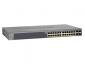 PoE Switch: 24-Port Gigabit ProSAFE Smart Managed Switch with 24-Port PoE 192W, 4x SFP Port, Rackmount Kit Included PoE Switch: 24-Port Gigabit ProSAFE Smart Managed Switch with 24-Port PoE 192W, 4x SFP Port, Rackmount Kit Included