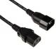Power Cable: IEC C13 (FEMALE) - IEC C14 (MALE) Extension 2m Power Cable: IEC C13 (FEMALE) - IEC C14 (MALE) Extension 2m