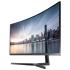 <b>34" Ultra-Wide QHD Curved Gaming Monitor:</b> 3440x1440, 4ms, 100Hz, USB-C, DP, HDMI, VESA, H/ADJ, DP Cable, FREESYNC, DARK SILVER <b>34" Ultra-Wide QHD Curved Gaming Monitor:</b> 3440x1440, 4ms, 100Hz, USB-C, DP, HDMI, VESA, H/ADJ, DP Cable, FREESYNC, DARK SILVER