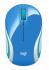 <b>Wireless Mouse:</b> M187 Wireless Mini Optical - Blue <b>Wireless Mouse:</b> M187 Wireless Mini Optical - Blue