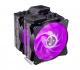 CPU Cooler: MasterAir MA620P RGB, Twin-Tower Design with 2x 120mm RGB, Exceptional Performance with 6 heatpipes, RGB function via Controller or MotherBoard Sync(Controller is provided), Intel / AMD Socket, AM4 Support CPU Cooler: MasterAir MA620P RGB, Twin-Tower Design with 2x 120mm RGB, Exceptional Performance with 6 heatpipes, RGB function via Controller or MotherBoard Sync(Controller is provided), Intel / AMD Socket, AM4 Support