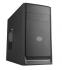 <b>Mini-Tower Case</b>: MasterBox E300L - Silver Trim<br>1x 5.25" Bay, 1x 120mm Fan, 2x USB 3.0, Supports: mATX/mini-ITX <b>Mini-Tower Case</b>: MasterBox E300L - Silver Trim<br>1x 5.25" Bay, 1x 120mm Fan, 2x USB 3.0, Supports: mATX/mini-ITX