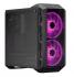 <b>Mid-Tower Case</b>: MasterCase H500 - Iron Grey<BR>2x 200mm RGB-LED Fans, 1x 120mm Fan, 2x USB 3.0, 2x USB 2.0, Tempered Glass Side Panel, Supports: ATX/mATX/mini-ITX <b>Mid-Tower Case</b>: MasterCase H500 - Iron Grey<BR>2x 200mm RGB-LED Fans, 1x 120mm Fan, 2x USB 3.0, 2x USB 2.0, Tempered Glass Side Panel, Supports: ATX/mATX/mini-ITX