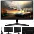 <b>24" FHD Gaming Monitor:</b> IPS Full HD (1920x1080), 1ms FreeSync Gaming, Tilt, HDMI/DP/VGA, Black <b>24" FHD Gaming Monitor:</b> IPS Full HD (1920x1080), 1ms FreeSync Gaming, Tilt, HDMI/DP/VGA, Black