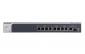 Switch: 8-Port Multi-Gigabit Smart Managed Pro Switch with 10G Copper/SFP+ Fiber Uplinks, Rackmount Kit Included Switch: 8-Port Multi-Gigabit Smart Managed Pro Switch with 10G Copper/SFP+ Fiber Uplinks, Rackmount Kit Included