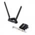 PCI-E Adapter: AX3000 Dual Band PCI-E WiFi 6 (802.11ax) Adapter with 2 external antennas. Supporting 160MHz, Bluetooth 5.0 PCI-E Adapter: AX3000 Dual Band PCI-E WiFi 6 (802.11ax) Adapter with 2 external antennas. Supporting 160MHz, Bluetooth 5.0