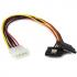 SATA Power Splitter: Molex 4 PIN Power (MALE) - 2x SATA Power (FEMALE) 15cm SATA Power Splitter: Molex 4 PIN Power (MALE) - 2x SATA Power (FEMALE) 15cm