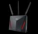 Router: Wireless AC2900 (750+2167) Dual-band Gigabit Wi-Fi with MU-MIMO, USB Print Server, VPN, AiMesh, 3x External antenna Router: Wireless AC2900 (750+2167) Dual-band Gigabit Wi-Fi with MU-MIMO, USB Print Server, VPN, AiMesh, 3x External antenna