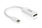 Cable adapter: Mini DisplayPort to HDMI Adapter 15CM Up to 1920 x 1200, 1080P White Cable adapter: Mini DisplayPort to HDMI Adapter 15CM Up to 1920 x 1200, 1080P White
