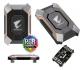 AORUS SLI HB bridge RGB 60cm 1 slot spacing for nVidia GTX 10 series graphic cards Dual Link SLI HB 4K+ AORUS SLI HB bridge RGB 60cm 1 slot spacing for nVidia GTX 10 series graphic cards Dual Link SLI HB 4K+