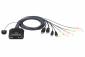 2 Port USB 2.0 DisplayPort Cable KVM Switch with Audio. Support 2560x1600@60Hz, DP 1.2, DP++ 2 Port USB 2.0 DisplayPort Cable KVM Switch with Audio. Support 2560x1600@60Hz, DP 1.2, DP++
