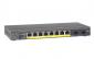 PoE Switch: 8-Port Gigabit ProSafe Managed Switch with 8-Port PoE 46W, 2x Gigabit Fibre SFP PoE Switch: 8-Port Gigabit ProSafe Managed Switch with 8-Port PoE 46W, 2x Gigabit Fibre SFP