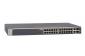 Managed POE Switch: ProSAFE 24-port Gigabit Stackable Smart Switch, 4x10G ports(IEEE 802.3at) (2x RJ45 & 2x SFP+ ports), 24 POE ports (total 195W) Managed POE Switch: ProSAFE 24-port Gigabit Stackable Smart Switch, 4x10G ports(IEEE 802.3at) (2x RJ45 & 2x SFP+ ports), 24 POE ports (total 195W)