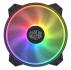 Case Fan: MasterFan MF200R Addressable RGB, 200mm, Certified Compatible with Asus Aura, ASRockRGB, and MSI RGB Case Fan: MasterFan MF200R Addressable RGB, 200mm, Certified Compatible with Asus Aura, ASRockRGB, and MSI RGB