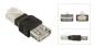 Adapter: USB2.0 AF (Female) to RJ45 (male) Adapter: USB2.0 AF (Female) to RJ45 (male)