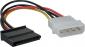 1 Molex (M) Power to 1 SATA (F) power adapter - Covert 4pin molex on Power supply to SATA power 1 Molex (M) Power to 1 SATA (F) power adapter - Covert 4pin molex on Power supply to SATA power