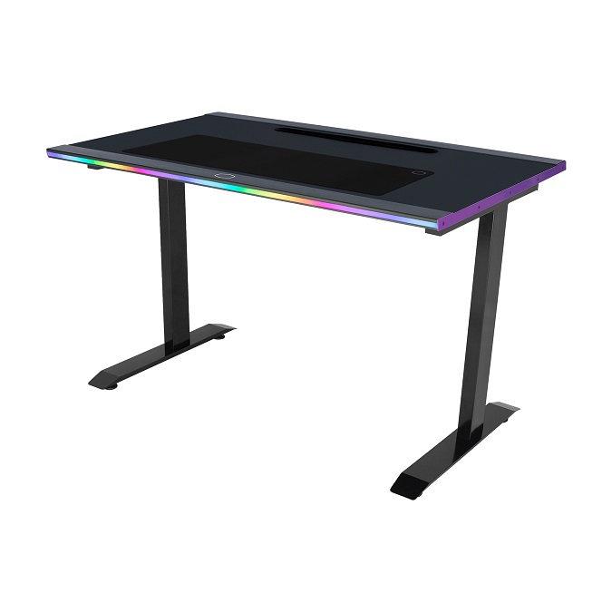  CoolerMaster GD120 ARGB Gaming Desk - Supports 100kg, 120x75x74cm (LxWxH)  