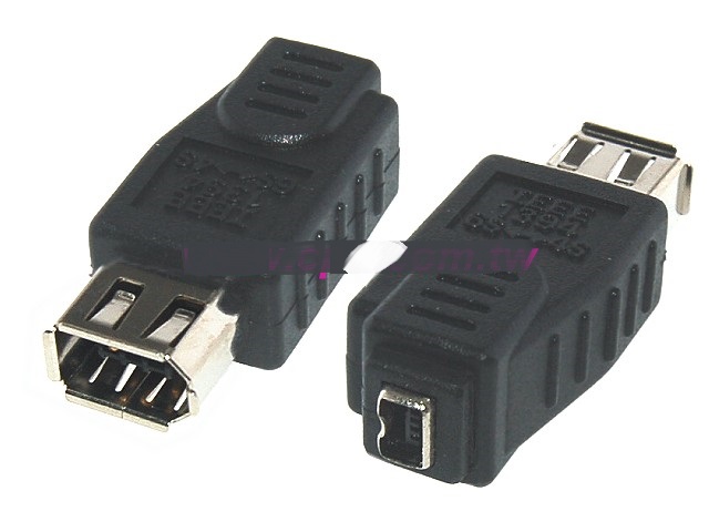  Adapter: 1394A Firewire 4F to 6F  