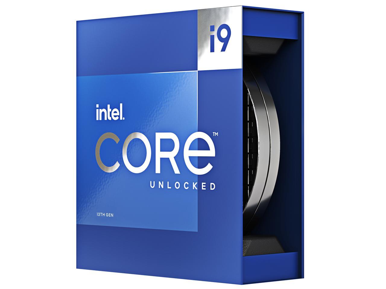  <B>Intel 13th Gen. LGA1700 CPU: Raptor Lake i9-13900K</B><BR>24-Cores (8P-Cores/16E-Cores), 32-Threads, 5.8GHz (Turbo) 36MB Cache, 253W<BR>Intel UHD Graphics 770, No CPU Cooler Included  
