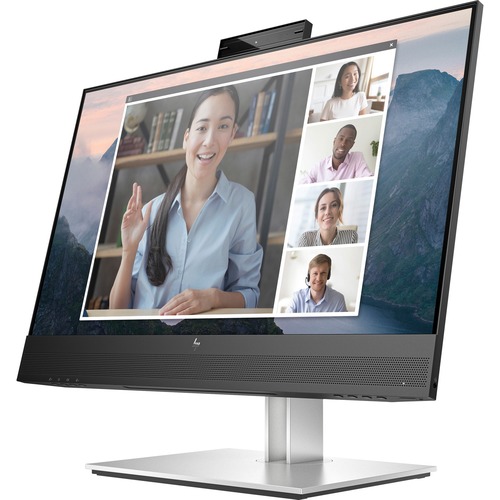  E24mv G4, 23.8" FHD IPS, EYE EASE, 16:9, 1920x1080, WEBCAM, SPEAKERS, VGA+DP+HDMI+USB, Tilt, Swivel, Pivot, Height, 3 Yrs  