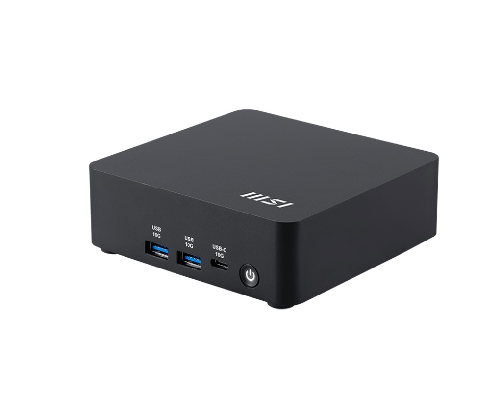 Mini PC Barebone: CUBI NUC AI Intel® Core™ Ultra 5 125H - 2x DDR5 SODIMM Slot - 2x M.2 SSD Slot - Intel Integrated Graphics, WiFi 6E Bluetooth 5.3 - 2x USB 3.0, 1x USB Type-C 10Gbps, 2x HDMI, 2x Thunderbolt, 2x 2.5G LAN - No Power Cable - 3Y Warranty Mini PC Barebone: CUBI NUC AI Intel® Core™ Ultra 5 125H - 2x DDR5 SODIMM Slot - 2x M.2 SSD Slot - Intel Integrated Graphics, WiFi 6E Bluetooth 5.3 - 2x USB 3.0, 1x USB Type-C 10Gbps, 2x HDMI, 2x Thunderbolt, 2x 2.5G LAN - No Power Cable - 3Y Warranty