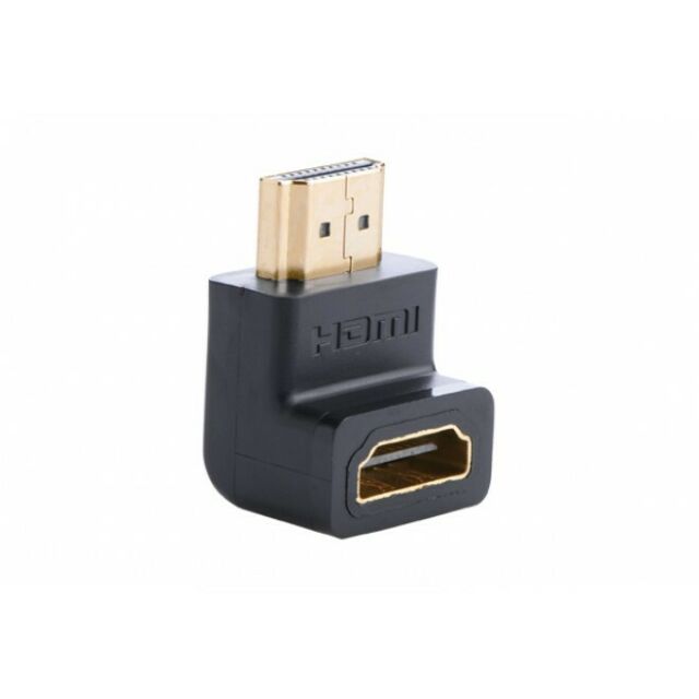  Adapter: HDMI(M) to HDMI(F) 90 degree Adapter-Down  