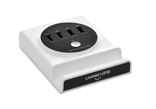  Multifunction USB Charging Station with OTG & USB HUB  