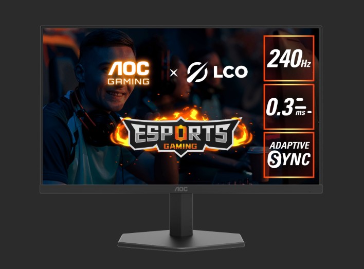  23.8" IPS 1920  1080 FHD, 240Hz, HDR10, 0.3ms,Adaptive Sync,HDMI 2.0  1, DisplayPort 1.4  1, Gaming Monitor  