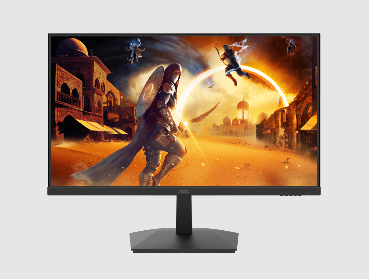  23.8" Gaming Monitor: FHD 1920 x 1080, 180Hz 4ms GtG, 1x HDMI/1x DP, VESA 100  