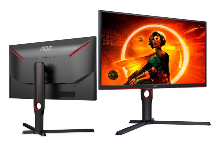  24.5" 240Hz Gaming Monitor, 1 ms GtG, Freesync Premium, 3 Sided Frameless, Ultra Fast and Smooth Gaming CS2, 300cd/m2 (LS)  