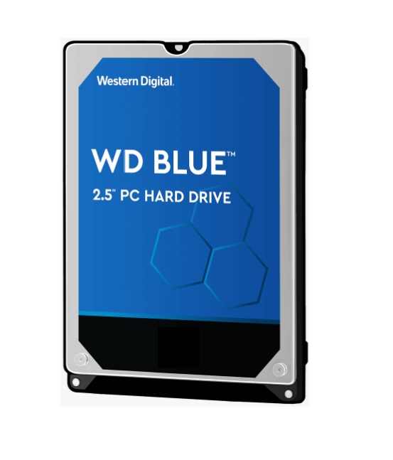  <b>2.5" SATA Drive:</b> 1TB BLUE, SATA3 6Gb/s, 128MB Cache, 5400RPM, 7mm  