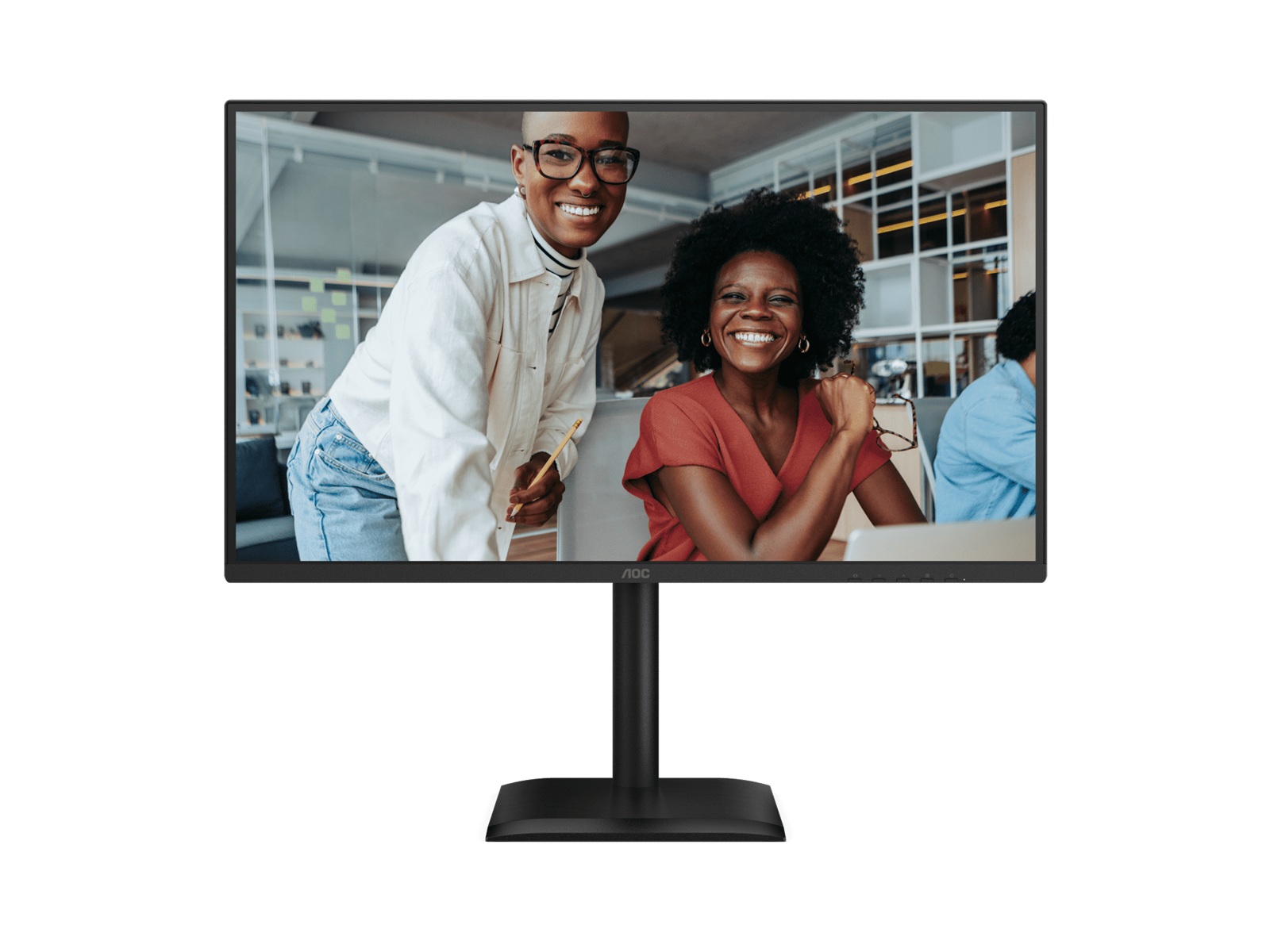  27in IPS FHD 1ms 120Hz DP HDMI VGA Flicker Free Speakers USB 3.2 Gen1 X4 VESA 100x100mm Height Adjustable Stand  